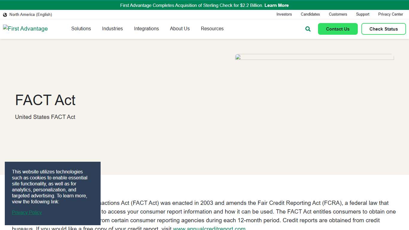Candidates First Advantage